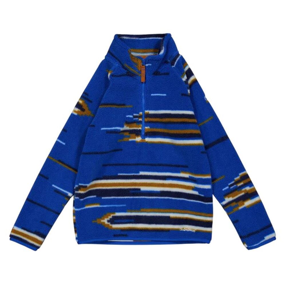Craghoppers Childrens/Kids Stripe Fleece Half Zip Sweatshirt / Titan Blue